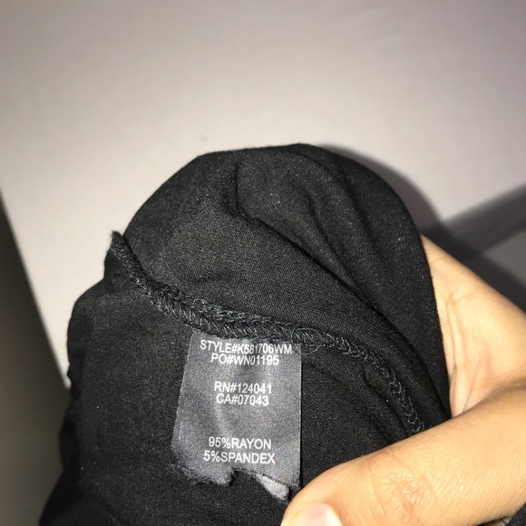 Cyrus Black Cutout Rayon Flyaway Cardigan Sweater - Picture 14 of 14